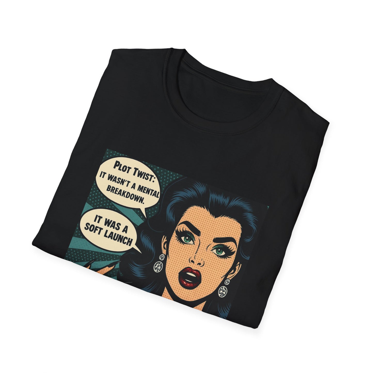 Plot Twist: It Wasn’t a Breakdown Tee – Pop Art Edition
