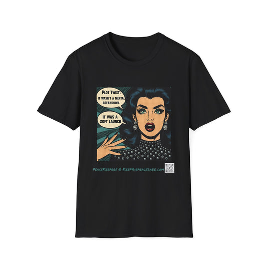 Plot Twist: It Wasn’t a Breakdown Tee – Pop Art Edition