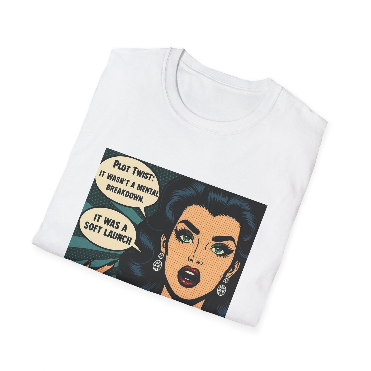 Plot Twist: It Wasn’t a Breakdown Tee – Pop Art Edition