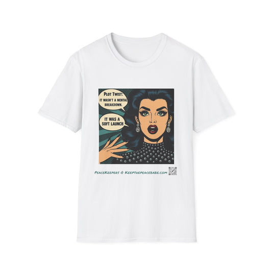 Plot Twist: It Wasn’t a Breakdown Tee – Pop Art Edition